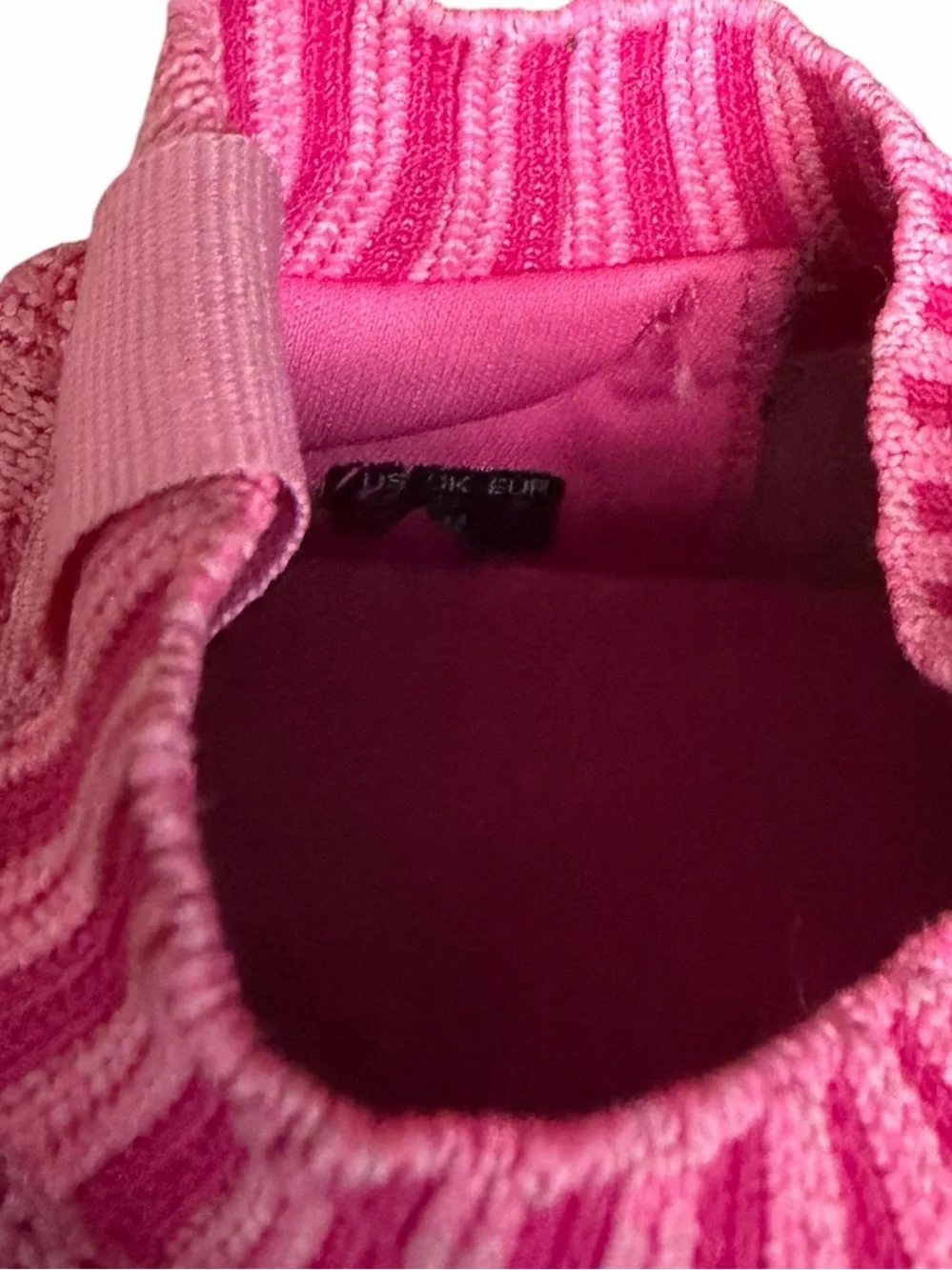 NoBull Hot Pink Knit Trainer Running Shoes Sneakers Size US 5.5 / EU 38